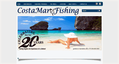 Desktop Screenshot of costamarfishing.com